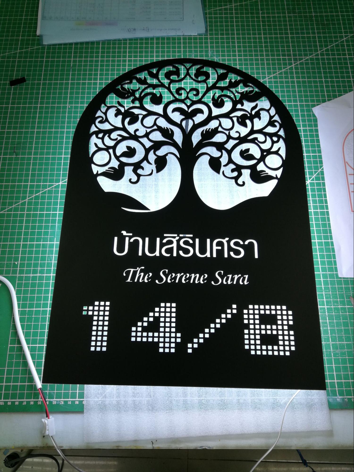 ป้ายบ้านเลขที่