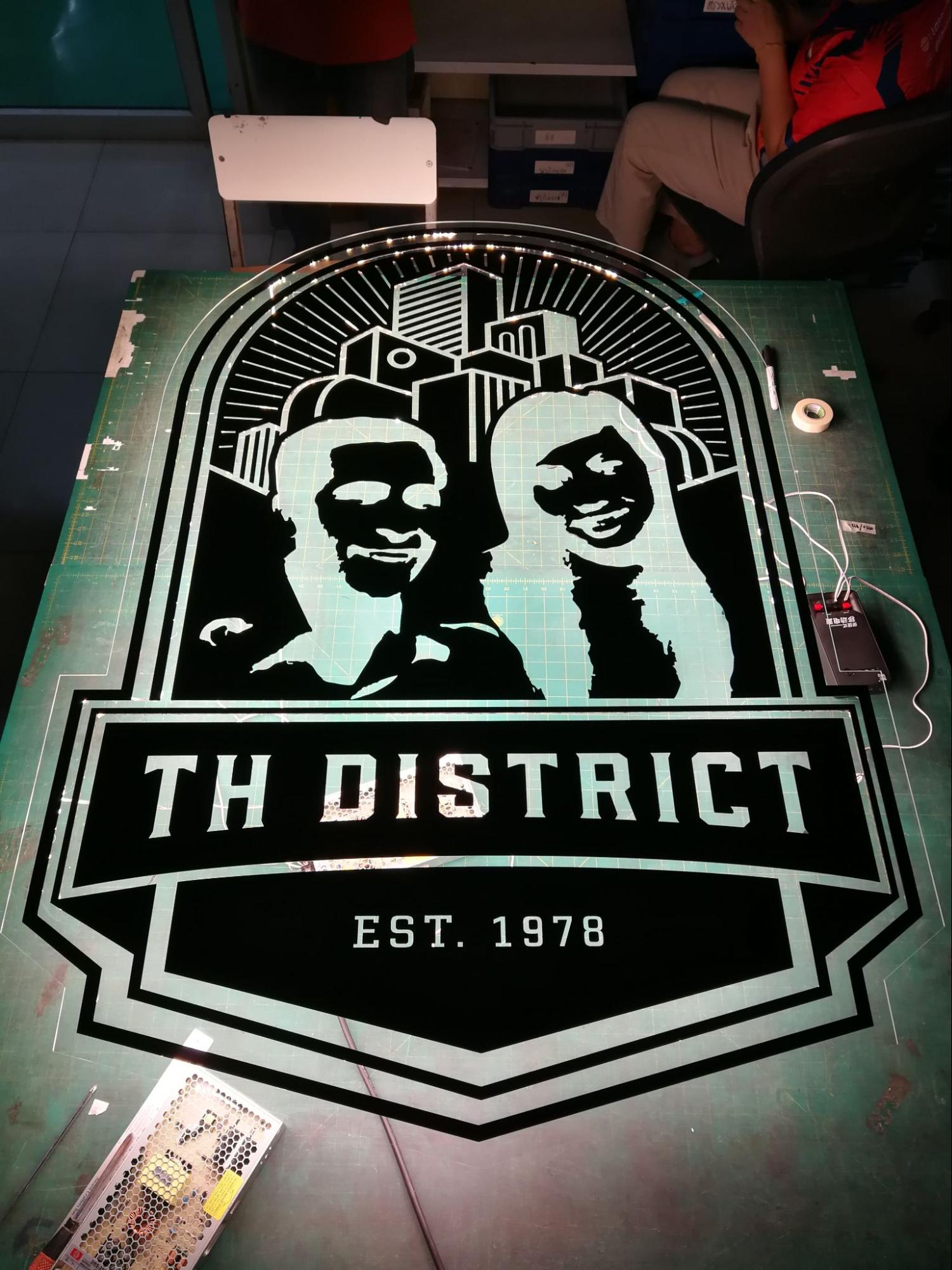 ป้ายร้านกาแฟ