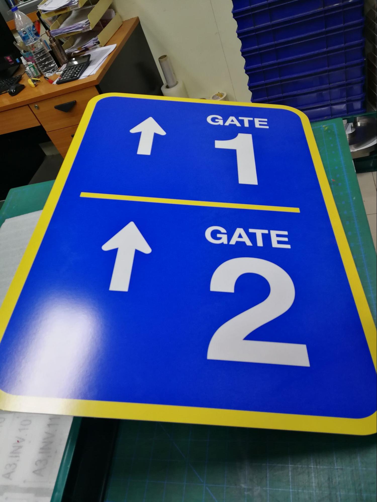 ป้ายโครงการหมู่บ้านและคอนโด (Project Signage)