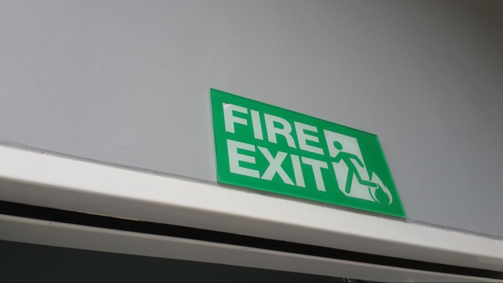 ป้ายภายในอาคาร