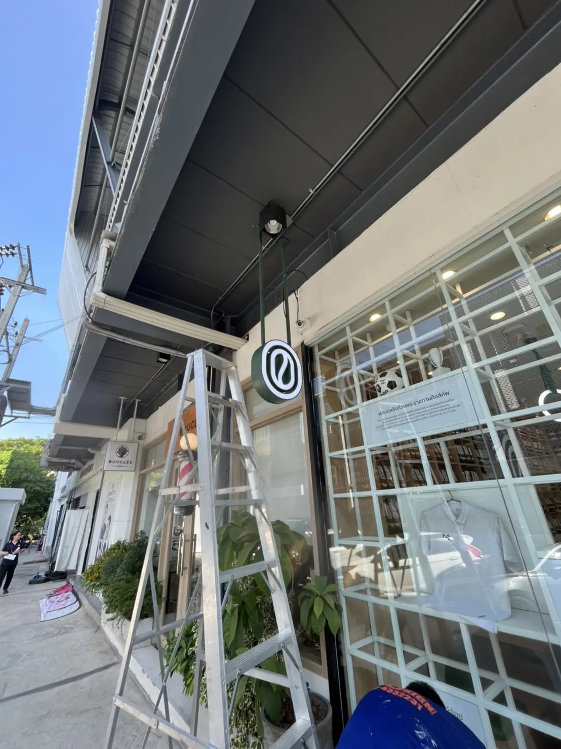 ป้ายร้านกาแฟ หรือ ร้านขนม (Cafe Sign)