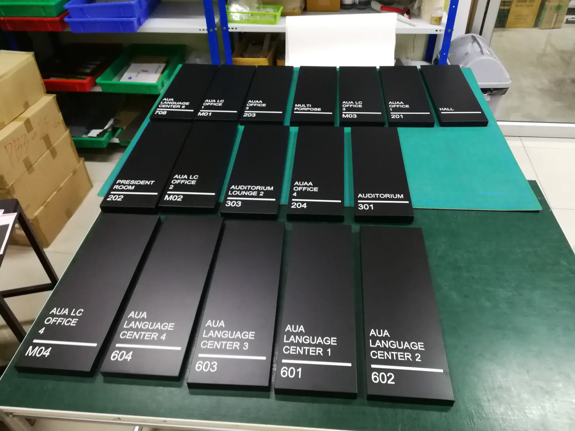 ป้ายภายในอาคาร (Indoor Sign)