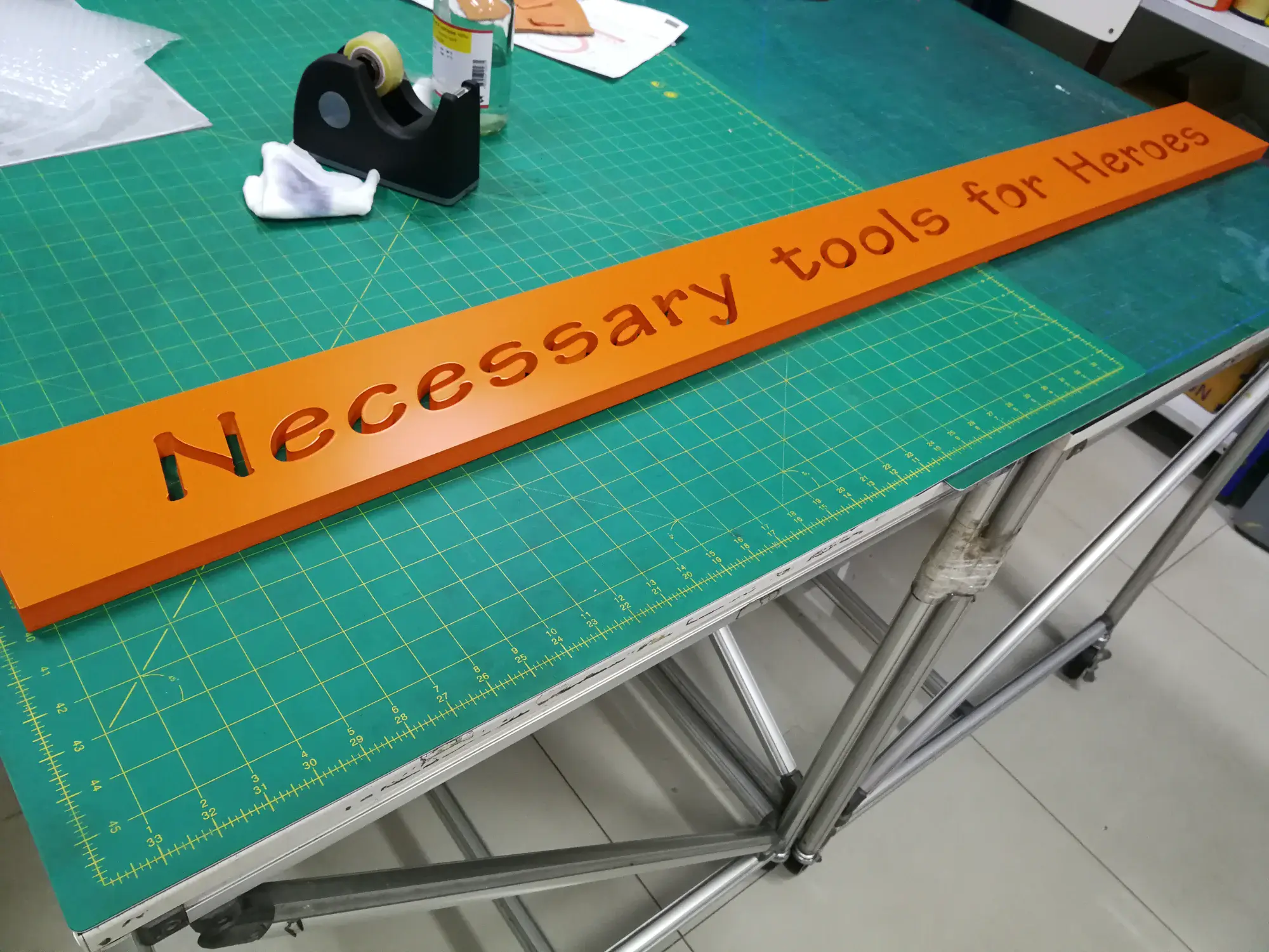 ป้ายฉลุ (Cut-Out Sign)