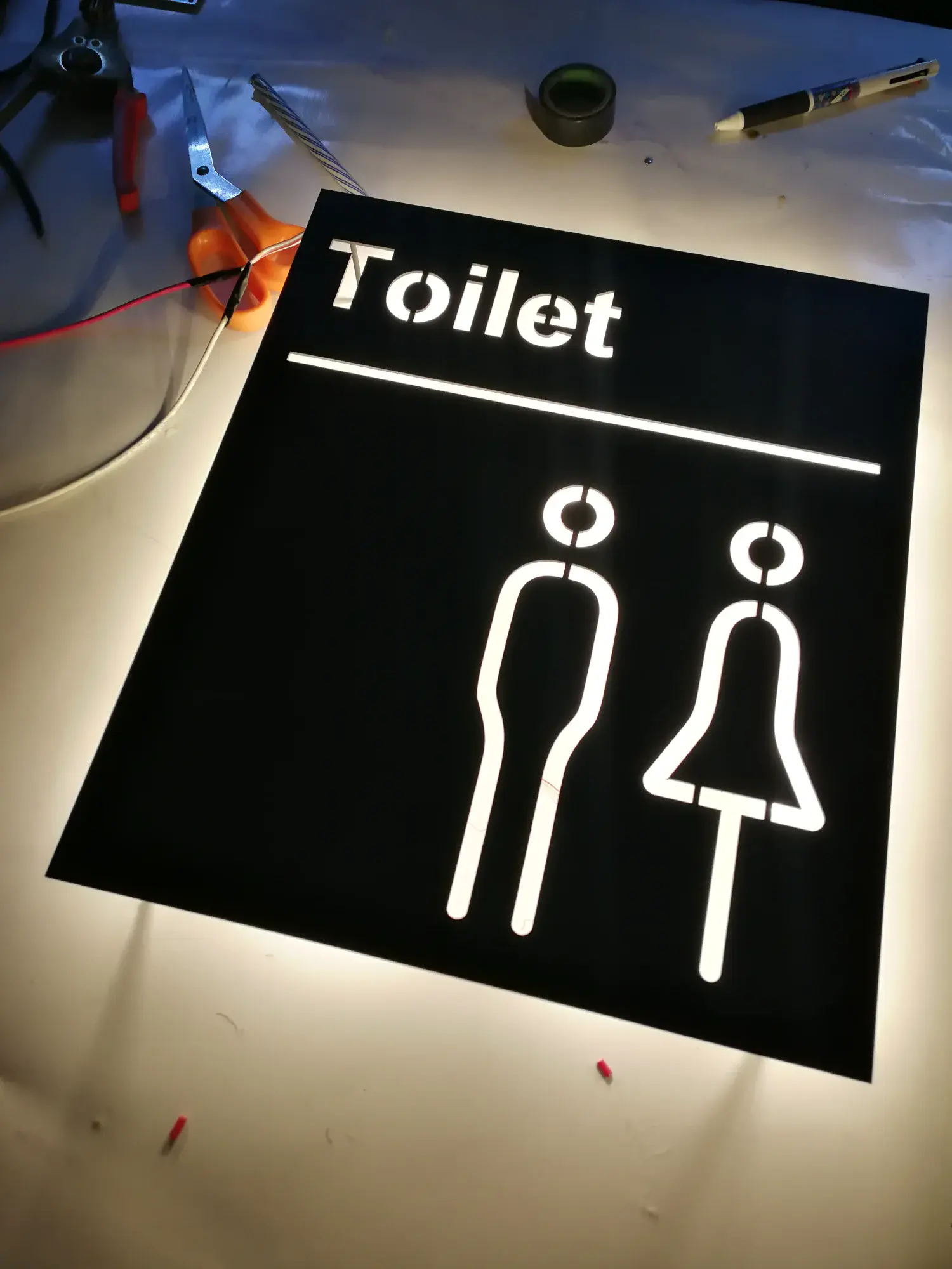 ป้ายฉลุ (Cut-Out Sign)