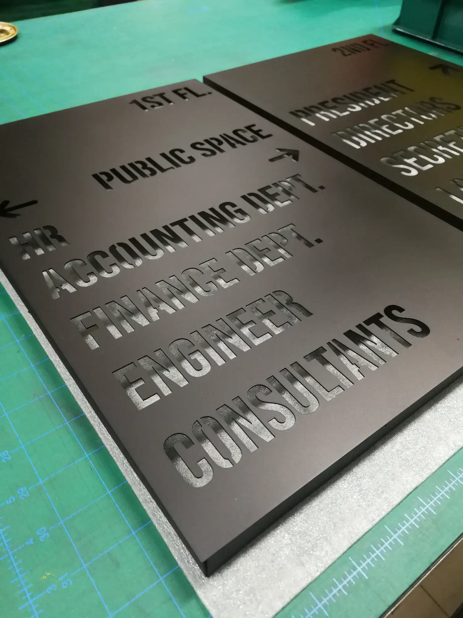 ป้ายฉลุ (Cut-Out Sign)