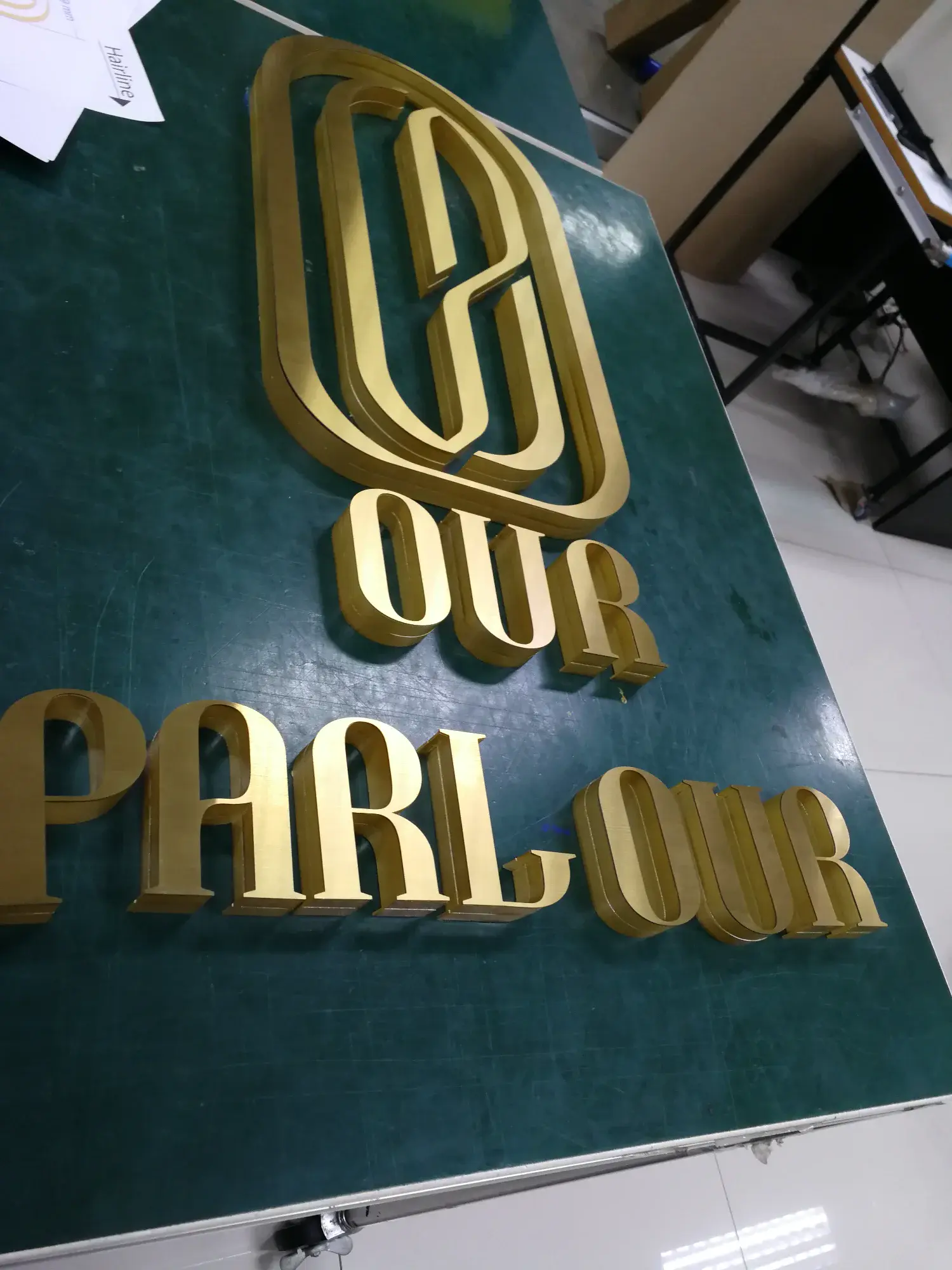 ป้ายร้านกาแฟ หรือ ร้านขนม (Cafe Sign)