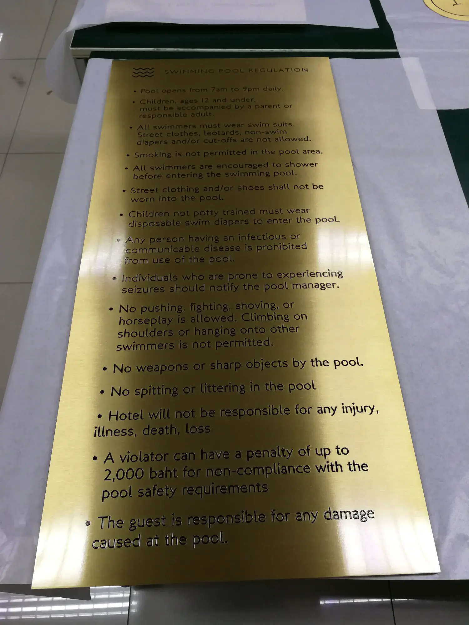 ป้ายโรงแรม (Hotel Sign)