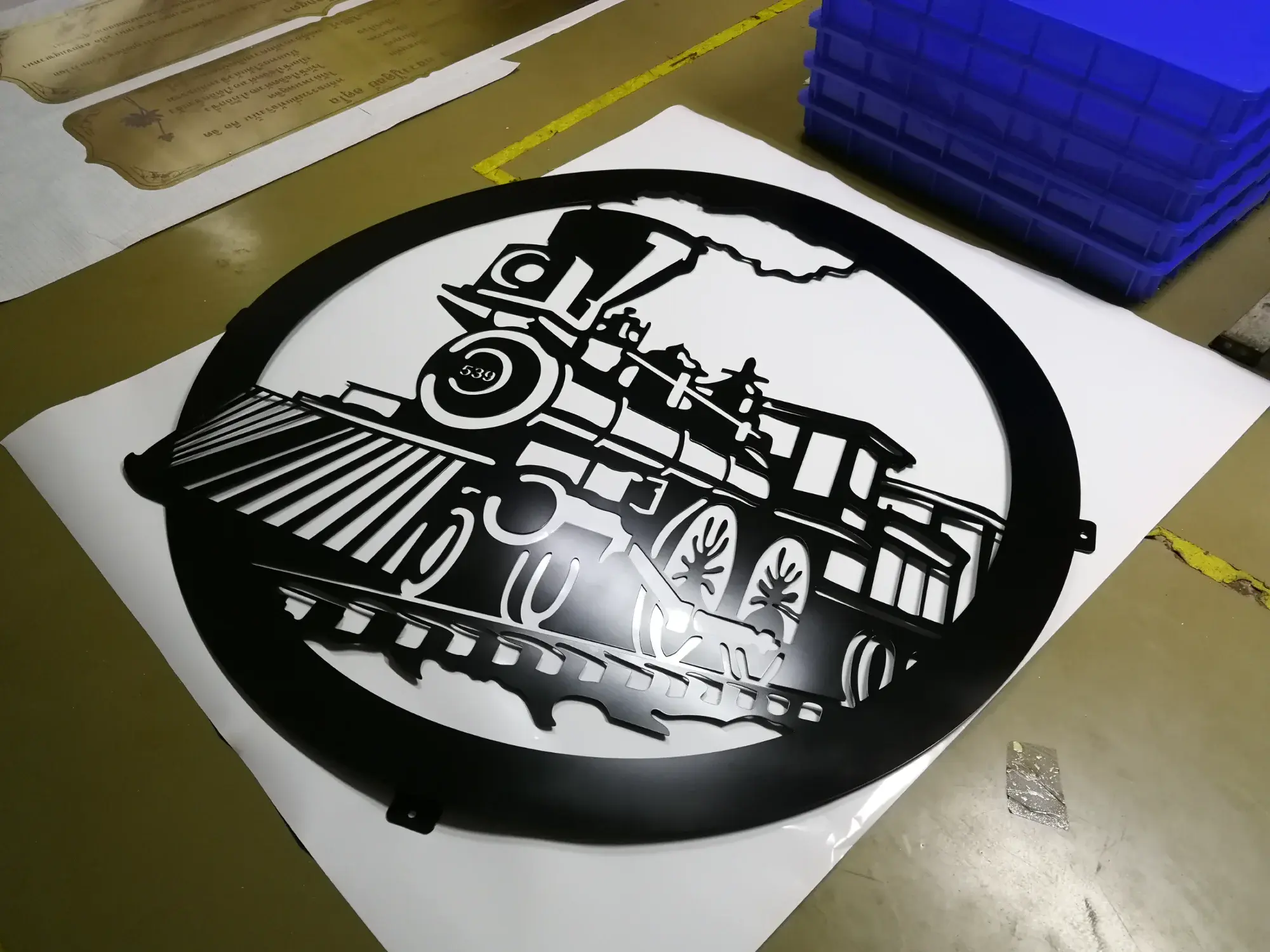 ป้ายฉลุ (Cut-Out Sign)