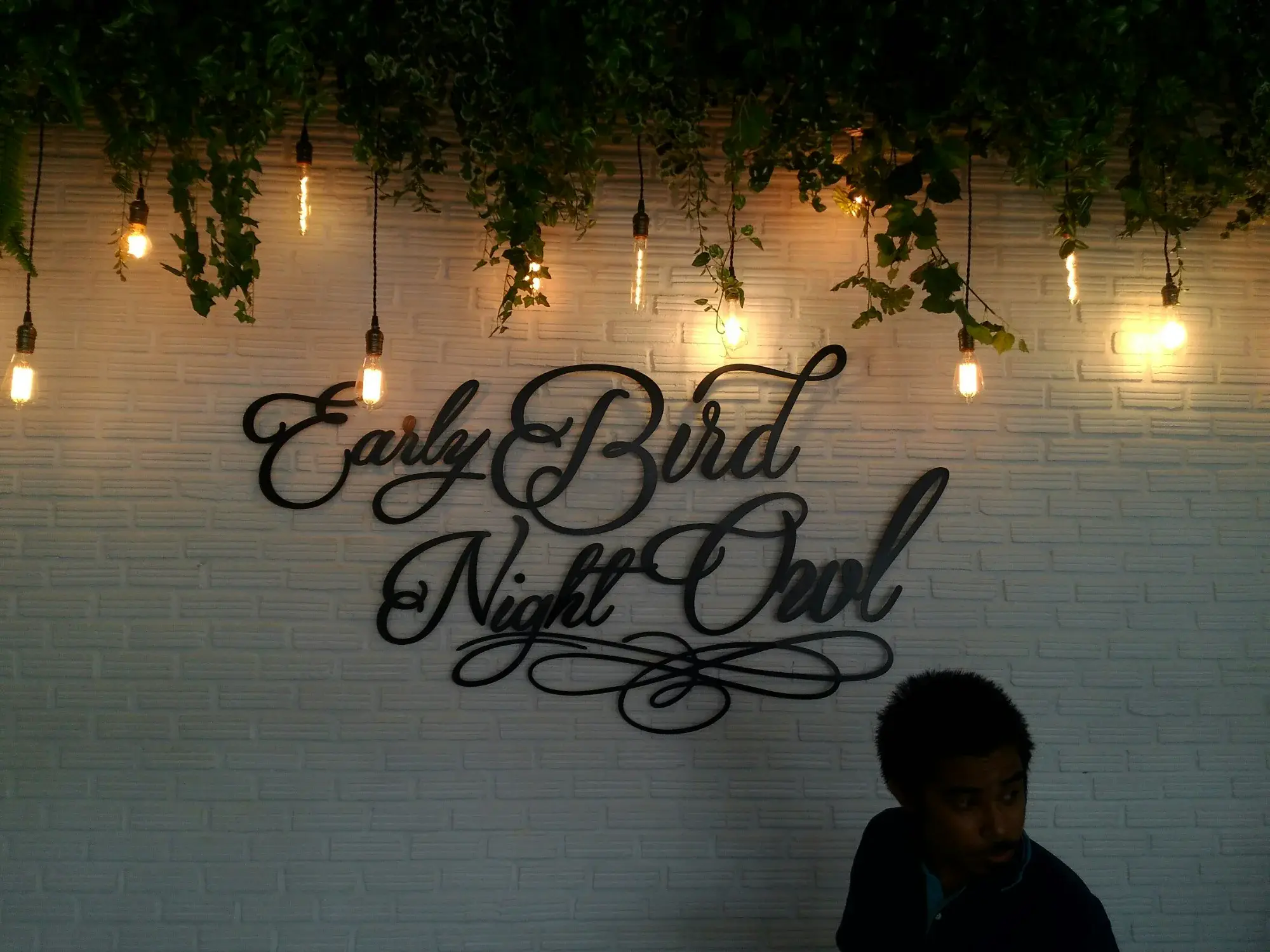 ป้ายร้านกาแฟ หรือ ร้านขนม (Cafe Sign)