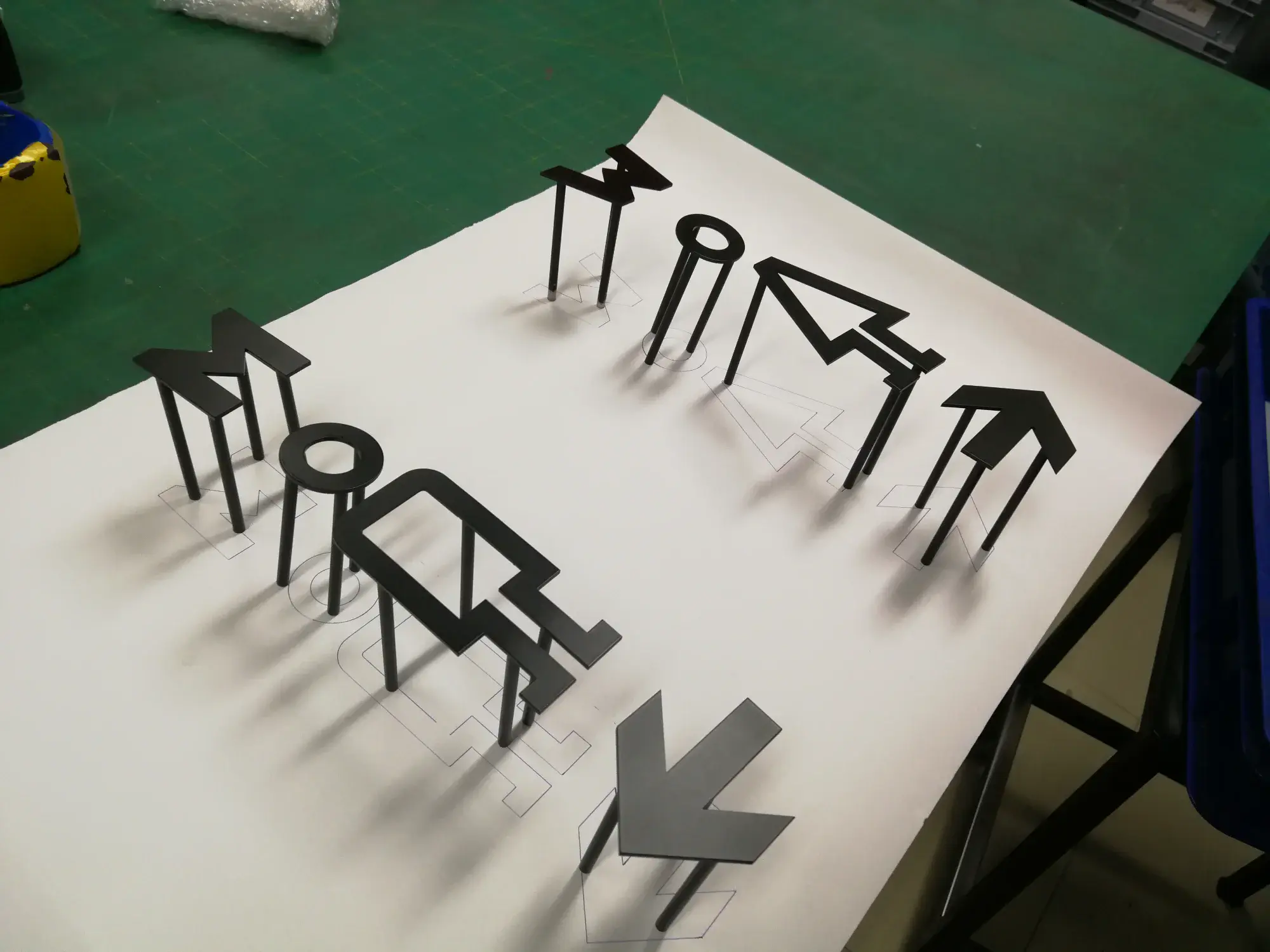 ป้ายฉลุ (Cut-Out Sign)