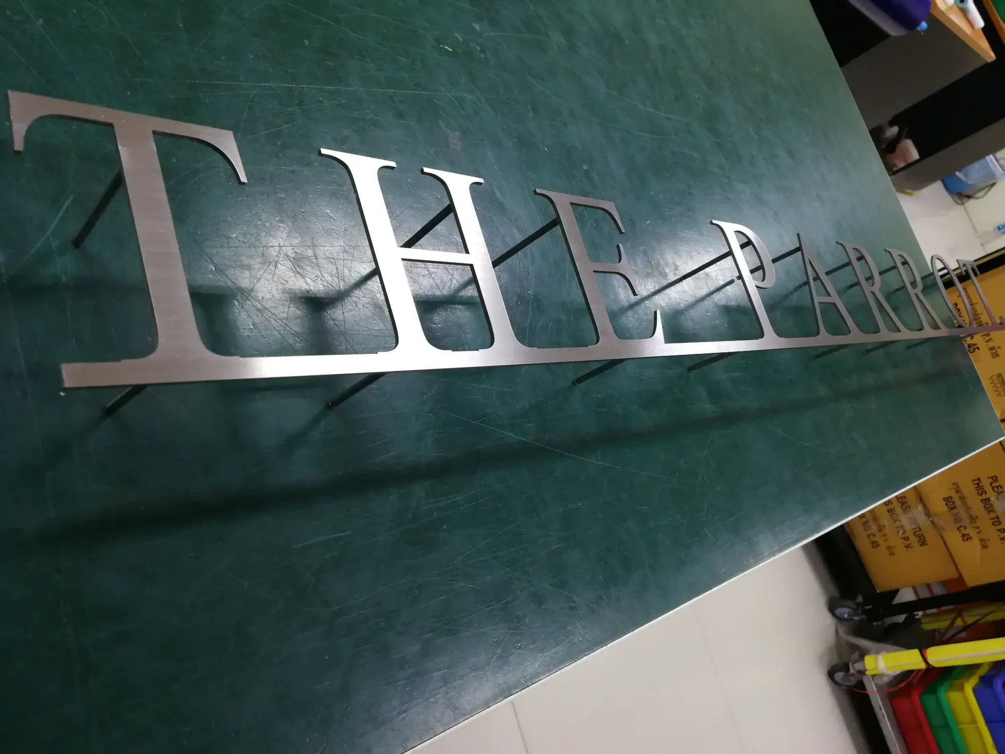 ป้ายฉลุ (Cut-Out Sign)