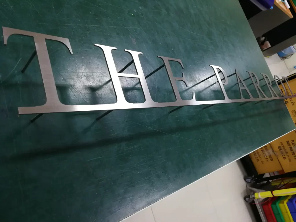 ป้ายร้านกาแฟ หรือ ร้านขนม (Cafe Sign)