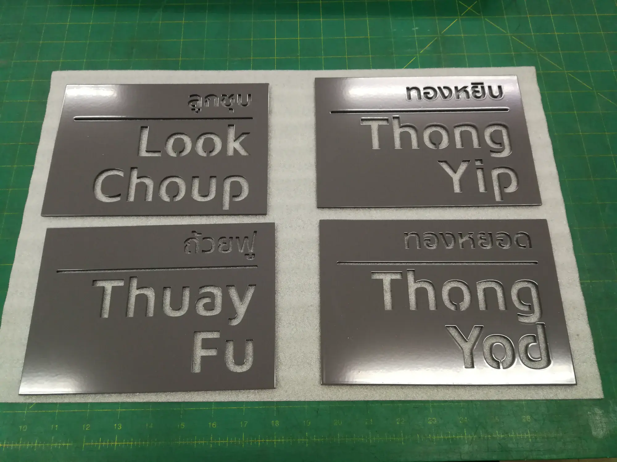 ป้ายร้านกาแฟ หรือ ร้านขนม (Cafe Sign)