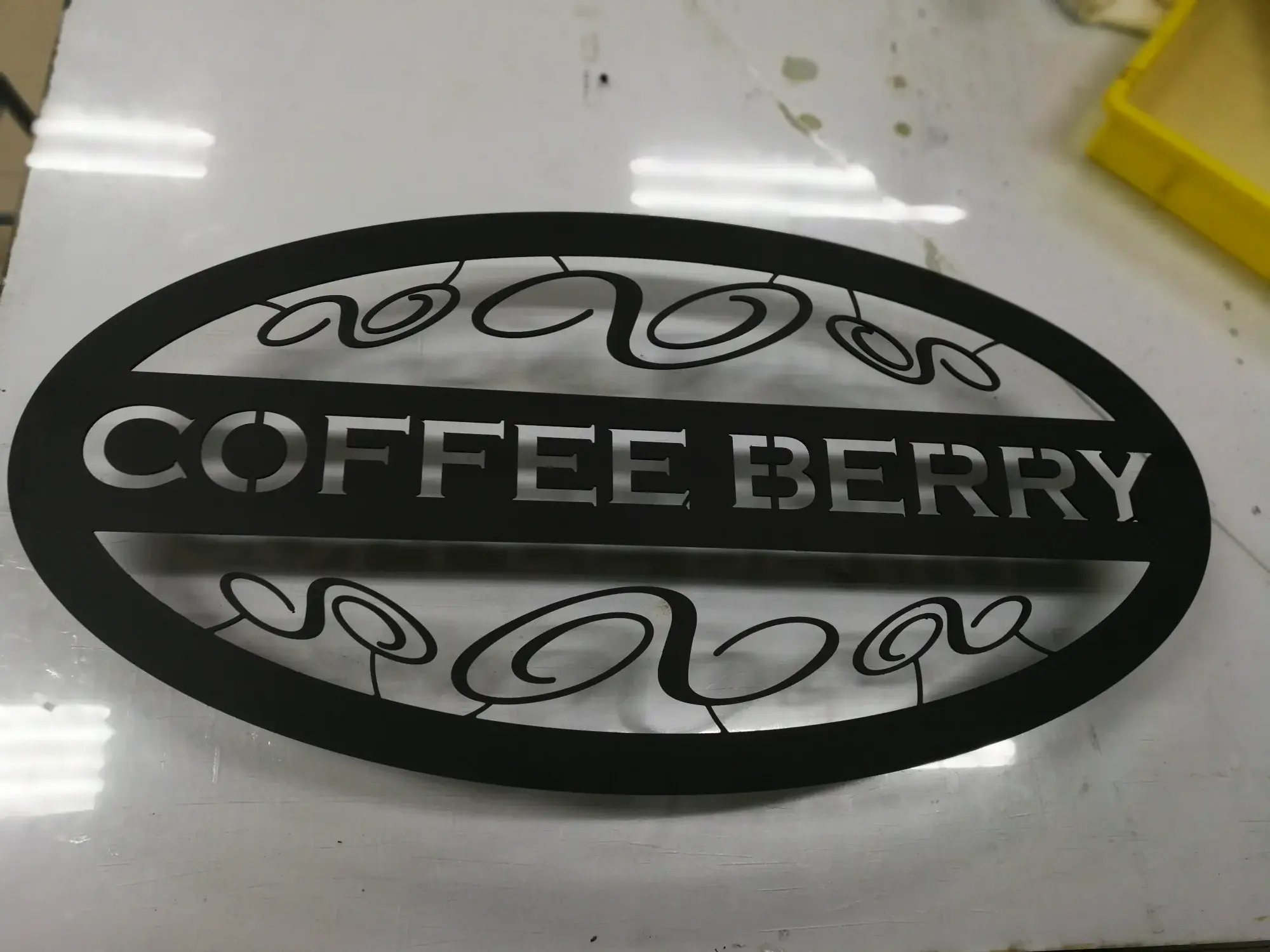 ป้ายร้านกาแฟ หรือ ร้านขนม (Cafe Sign)