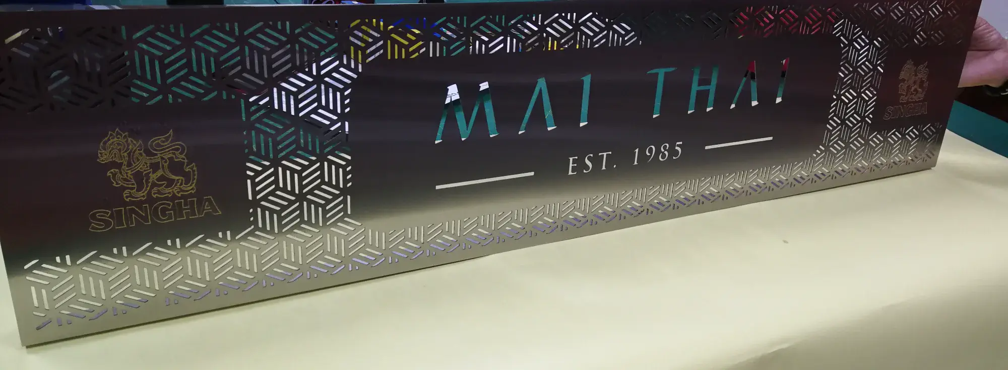 ป้ายฉลุ (Cut-Out Sign)