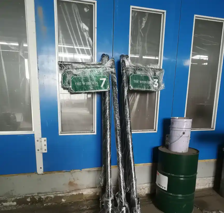 ป้ายซอยโลหะ ป้ายหน้าซอย ป้ายโครงการ