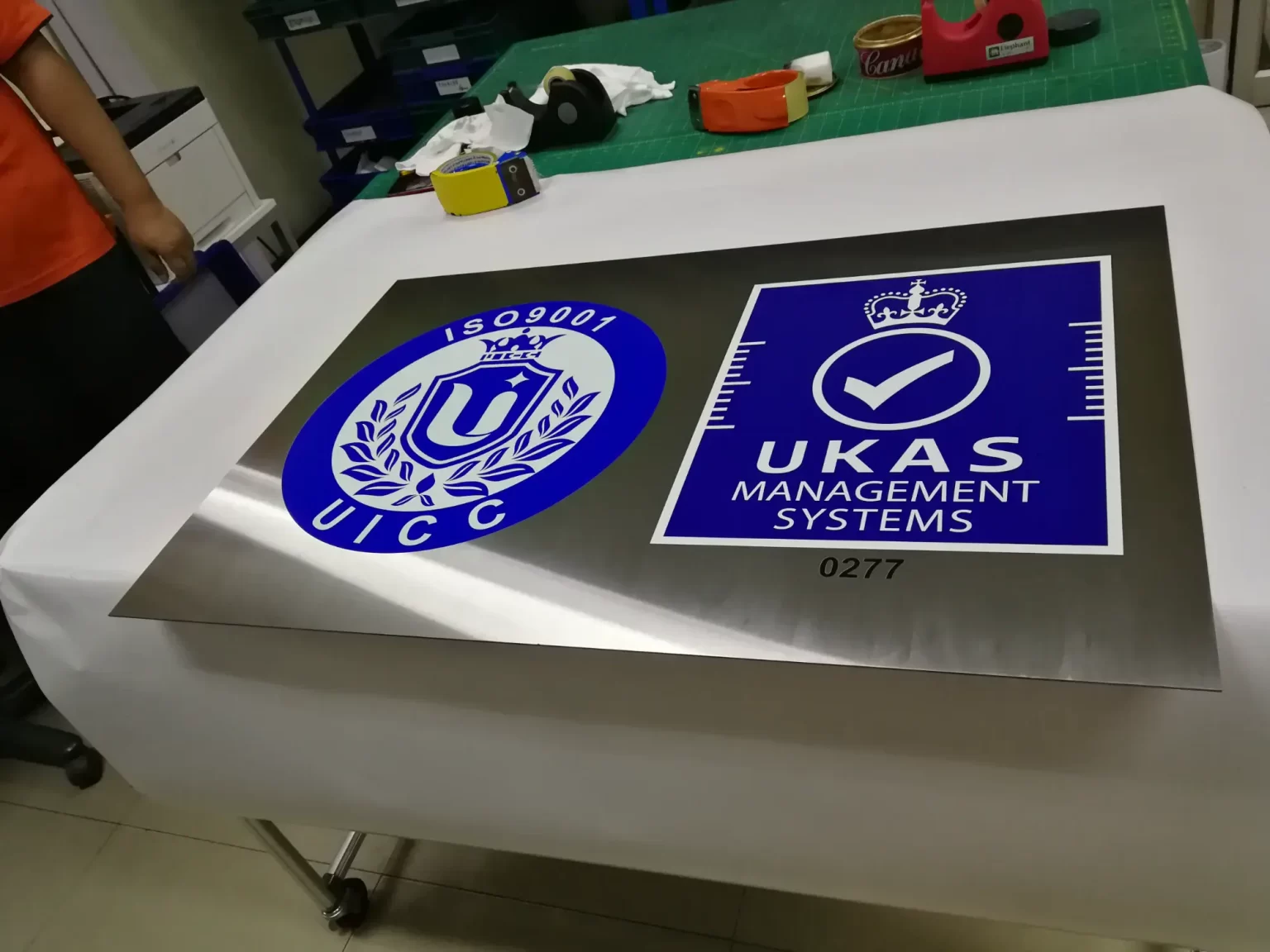 ป้าย ISO ป้ายมาตรฐานอุตสาหกรรม